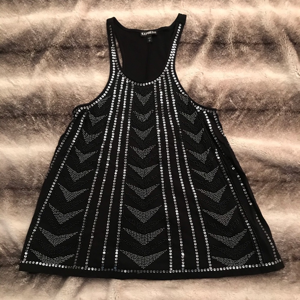 Express racer back tank top